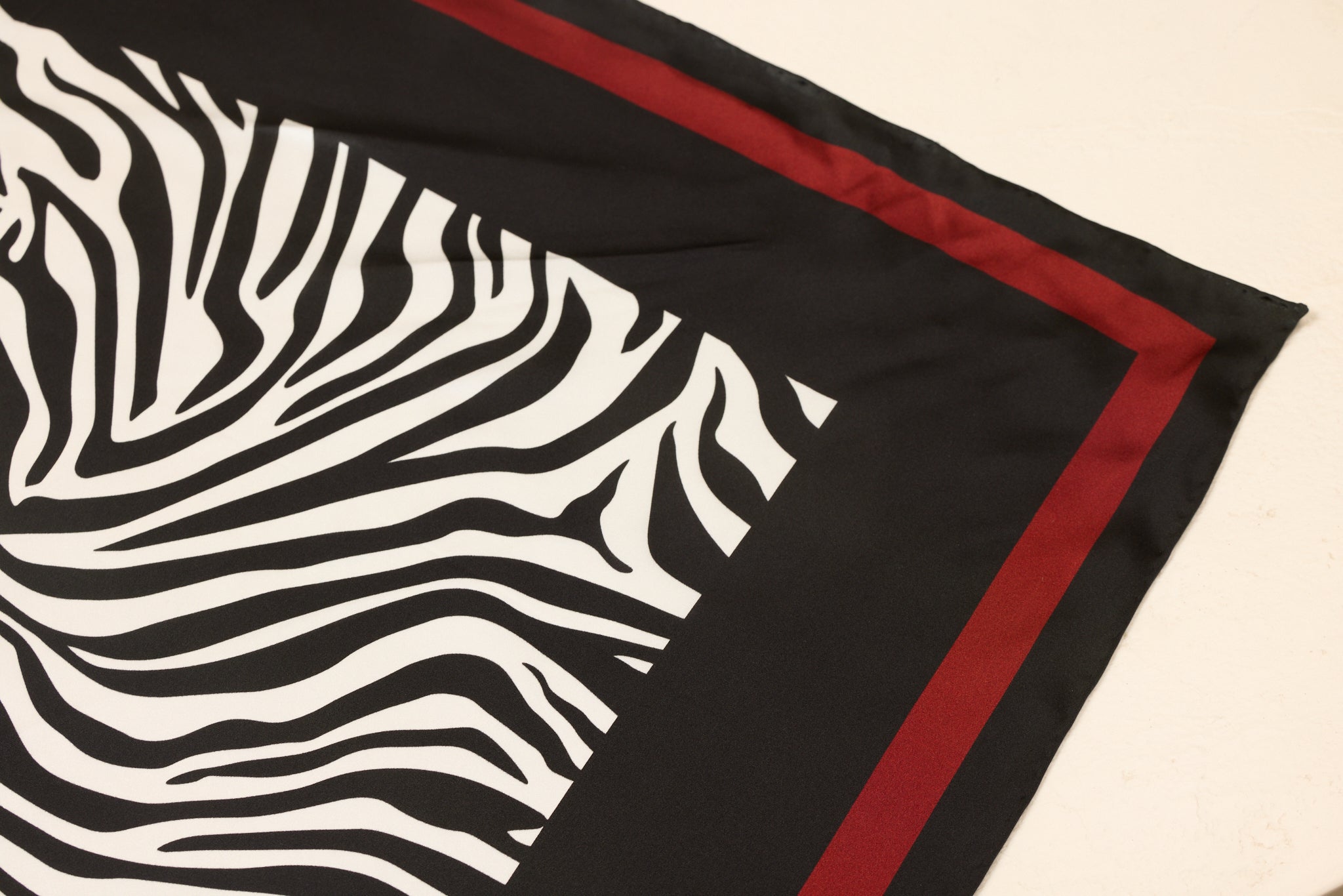 Jumbo silk scarf